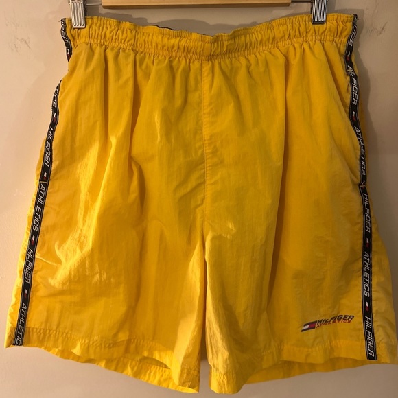 Tommy Hilfiger Vintage Swim Shorts size removed fits S/M - Picture 5 of 7